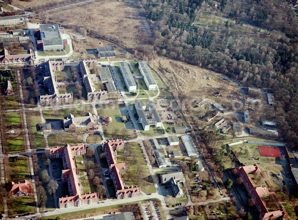 Berlin - Buch from above - Gelände des Klinikums Berlin - Buch.