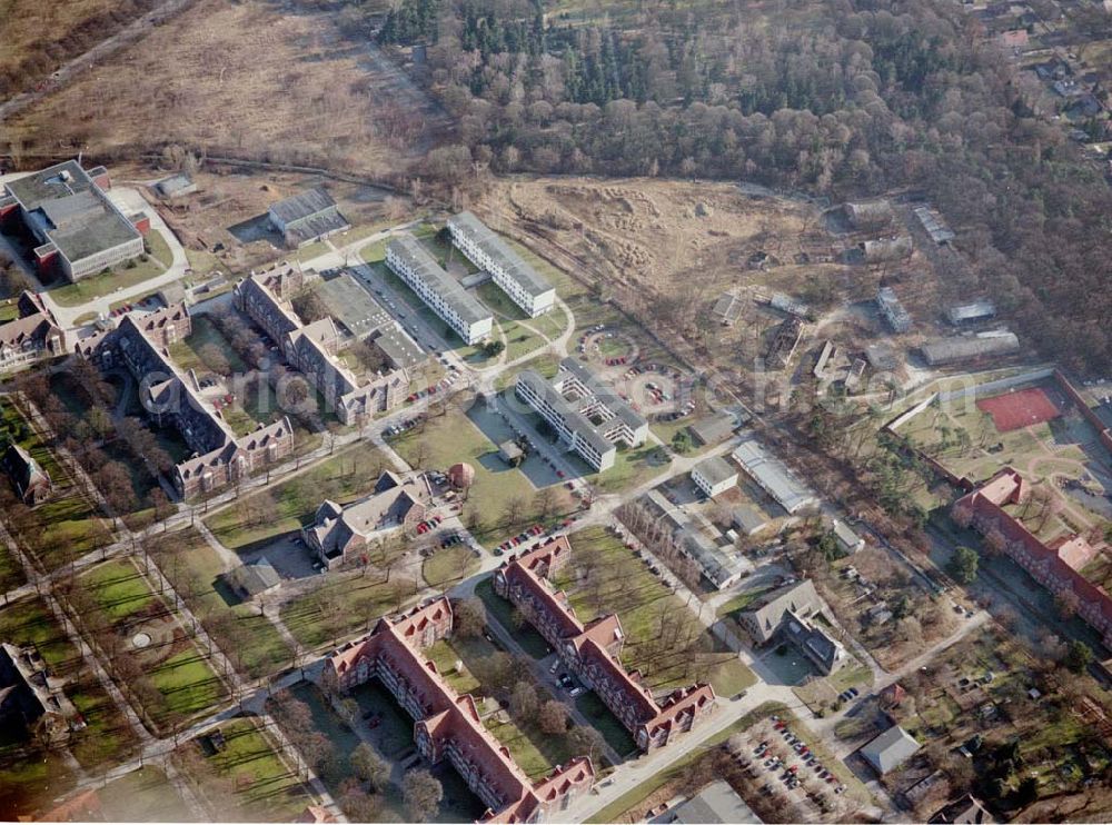 Aerial image Berlin - Buch - Gelände des Klinikums Berlin - Buch.