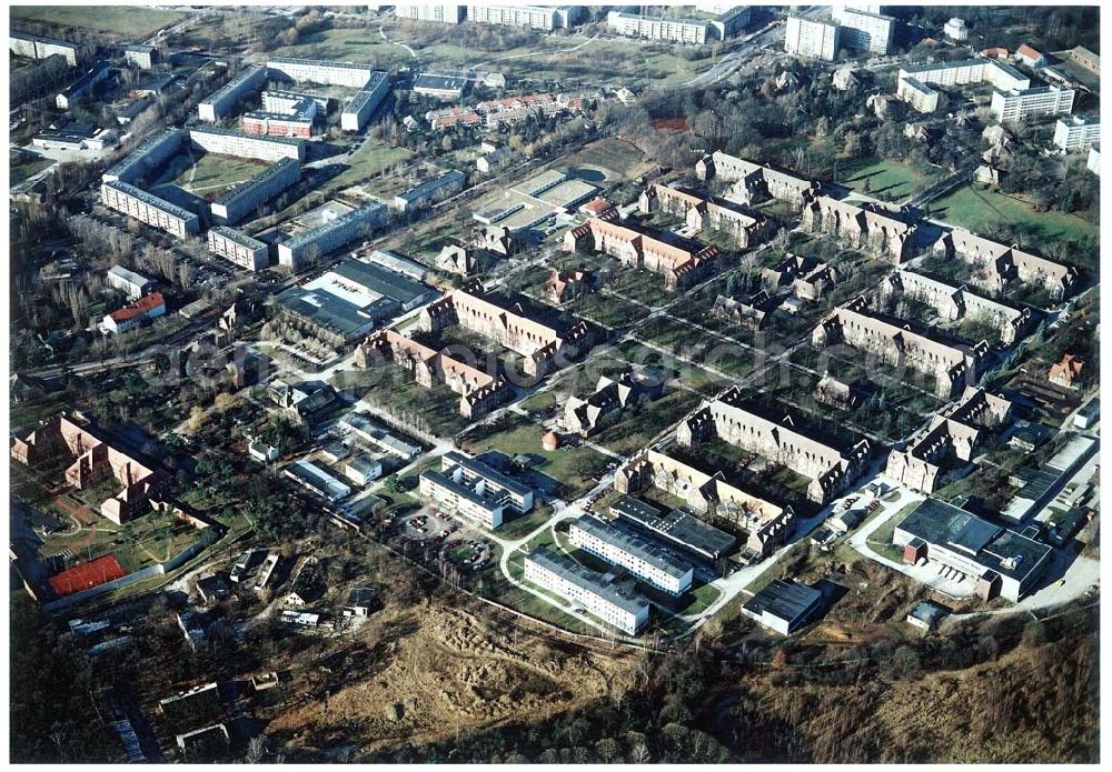 Aerial photograph Berlin - Buch - Gelände des Klinikums Berlin - Buch.