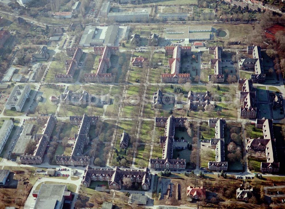 Aerial image Berlin - Buch - Gelände des Klinikums Berlin - Buch.