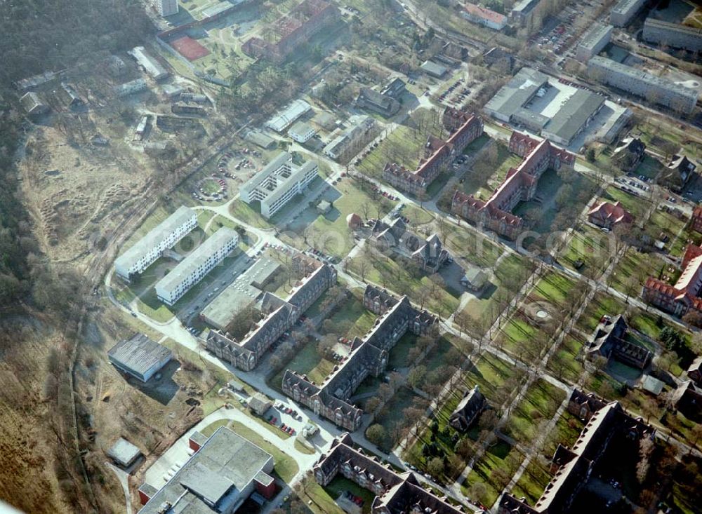 Aerial photograph Berlin - Buch - Gelände des Klinikums Berlin - Buch.