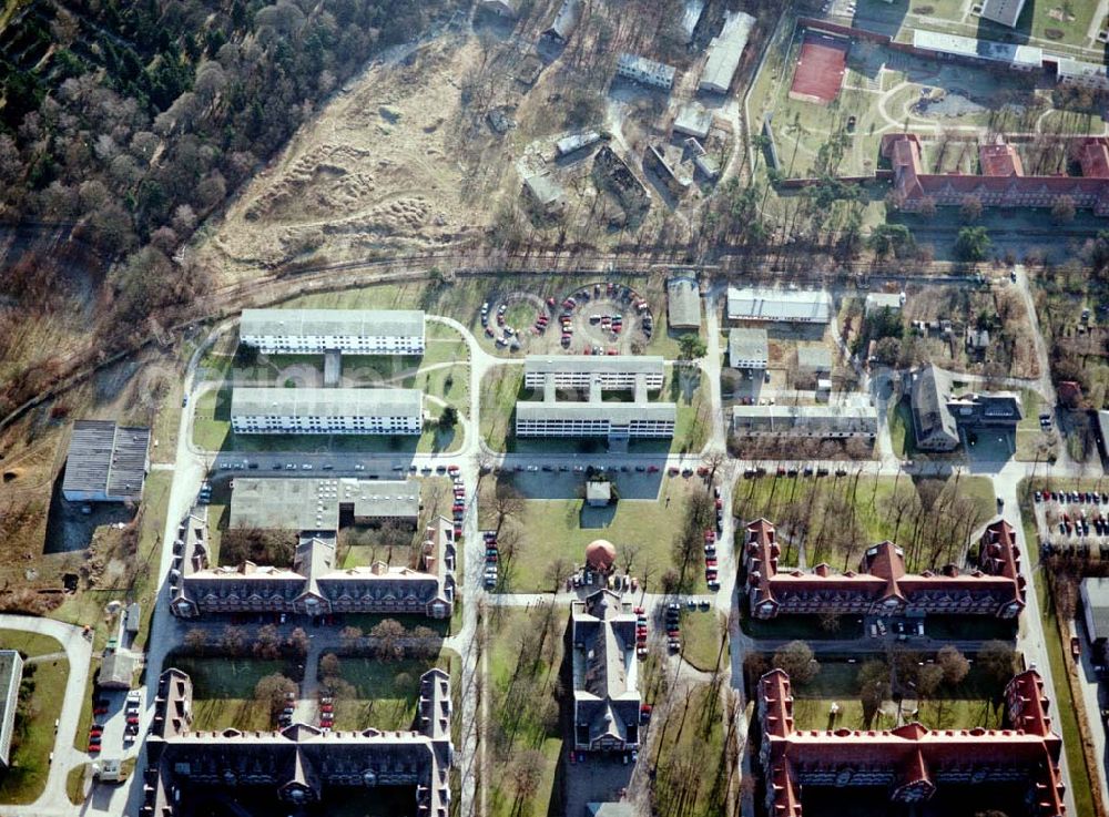 Berlin - Buch from above - Gelände des Klinikums Berlin - Buch.