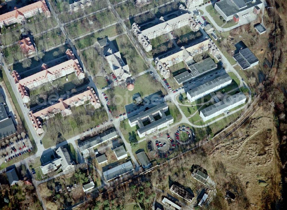 Berlin - Buch from above - Gelände des Klinikums Berlin - Buch.