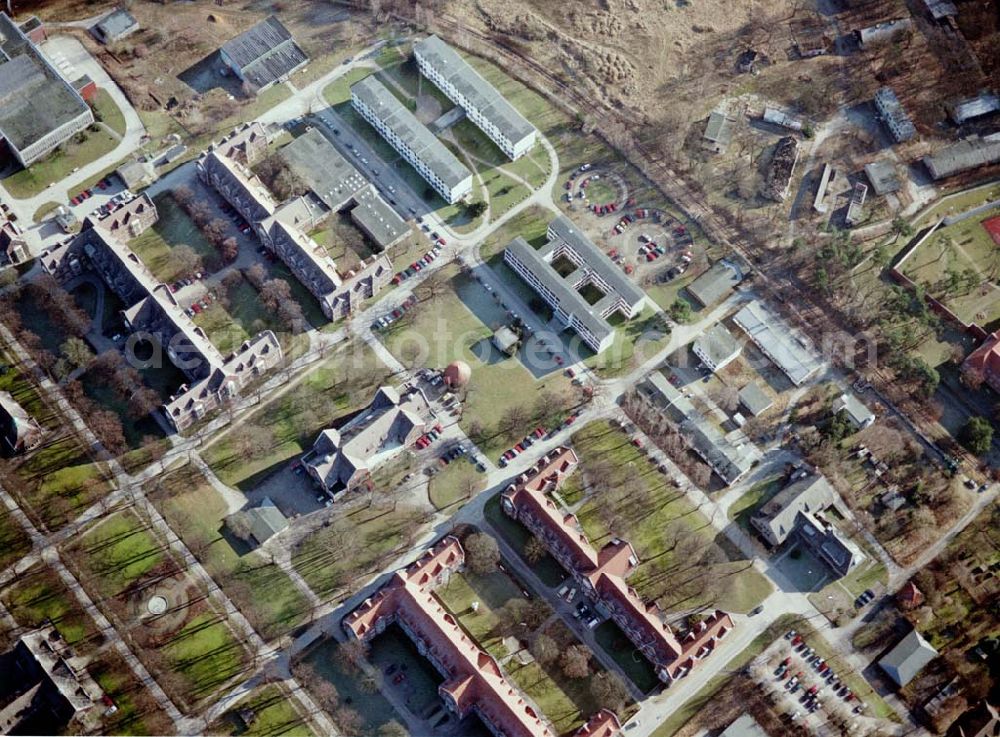 Berlin - Buch from the bird's eye view: Gelände des Klinikums Berlin - Buch.