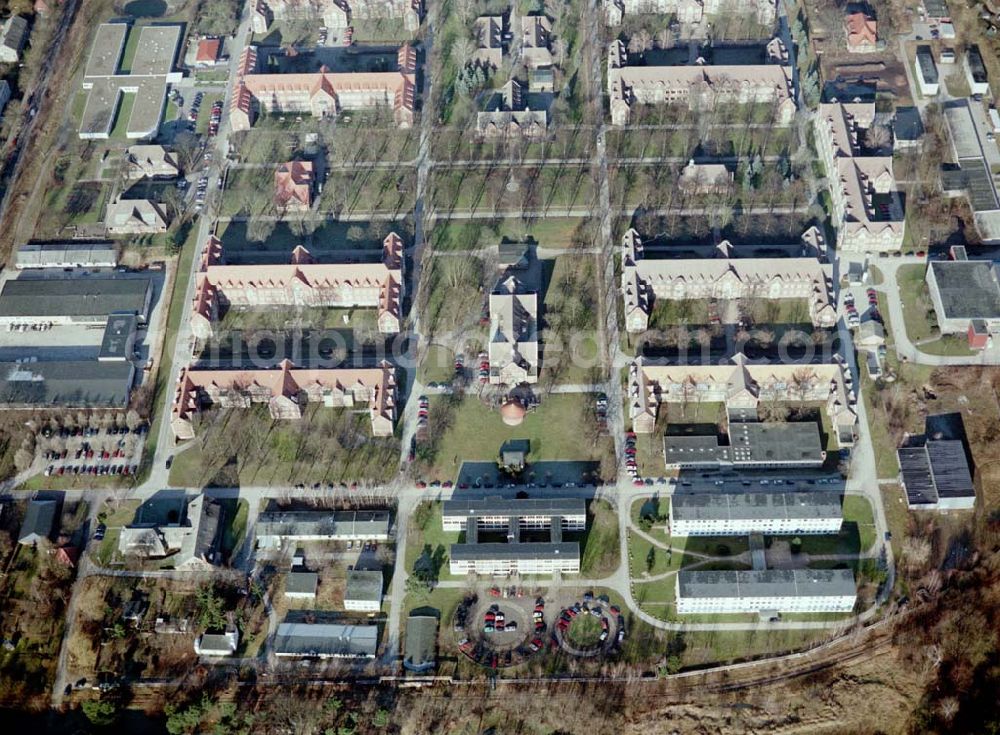 Aerial photograph Berlin - Buch - Gelände des Klinikums Berlin - Buch.