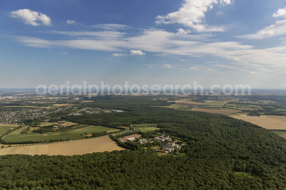 Aerial image Dormagen - Grounds of the monastery Knechtsteden in Dormagen, in North Rhine-Westphalia