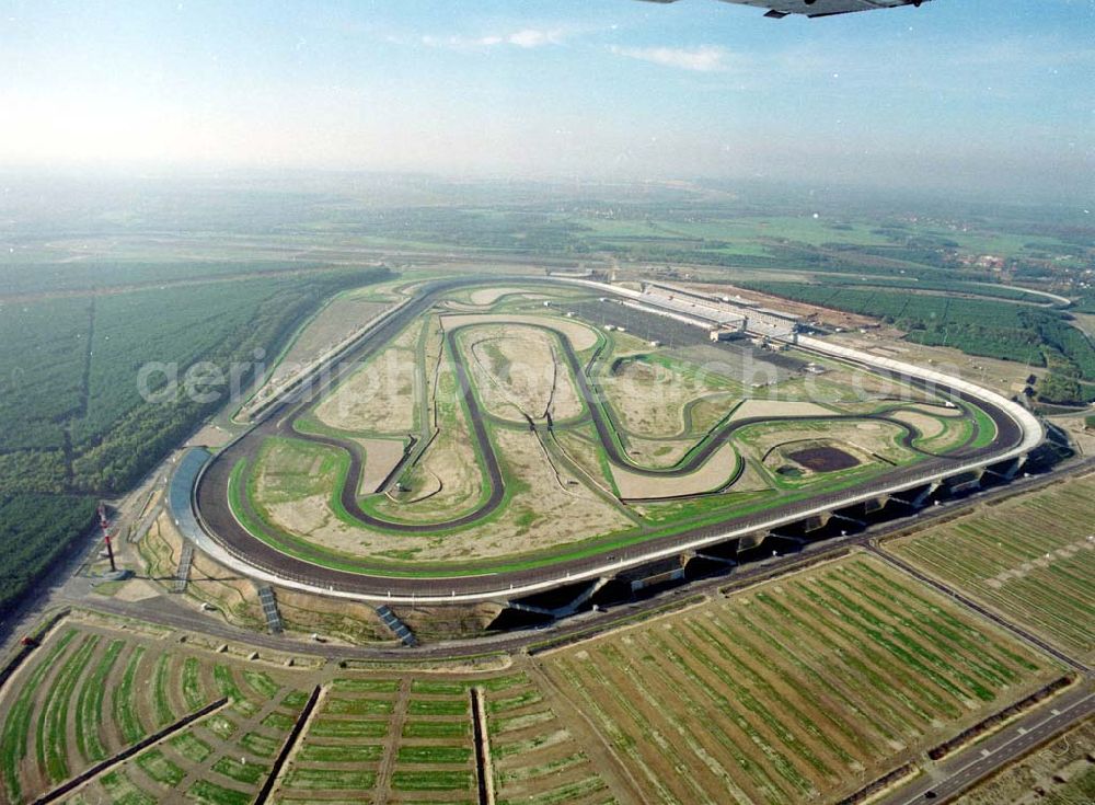 Aerial photograph Klettwitz - Gelände des Lausitzringes (Euro - Speedway) bei Klettwitz in Brandenburg.