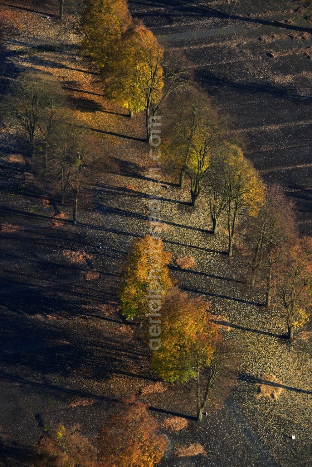 Fürstenberg/Havel from above - Site of the dunning u. Memorial of the former concentration camp Ravensbrück concentration camp on the road of the nations in Fürstenberg / Havel in Brandenburg