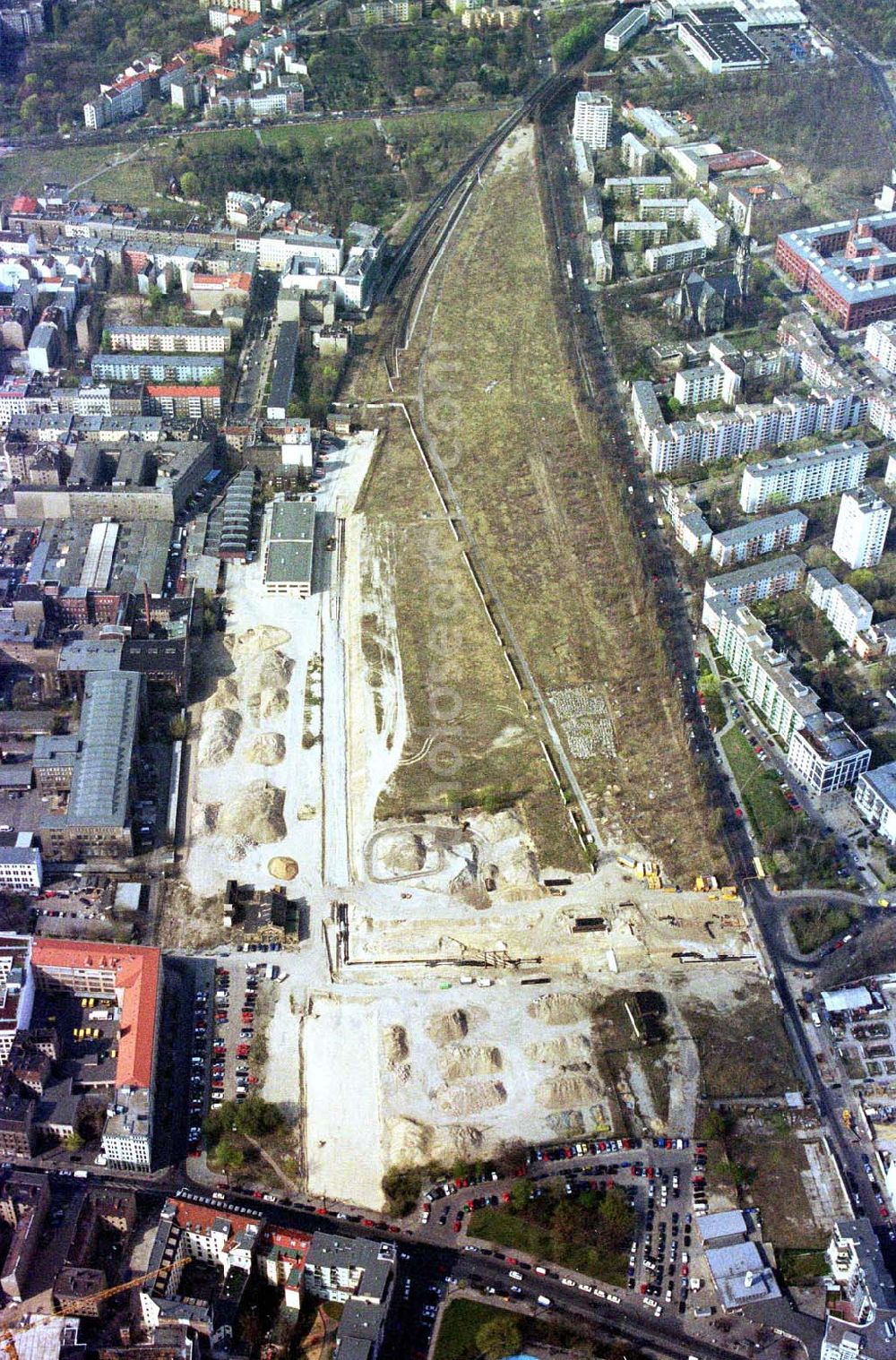 Berlin / Wedding from the bird's eye view: 