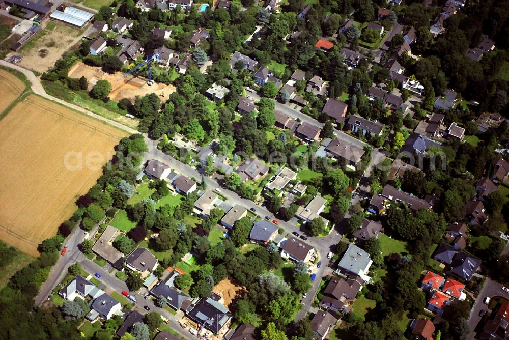 Köln from above - Grounds of the St. Elisabeth Hospital in Cologne in North Rhine-Westphalia