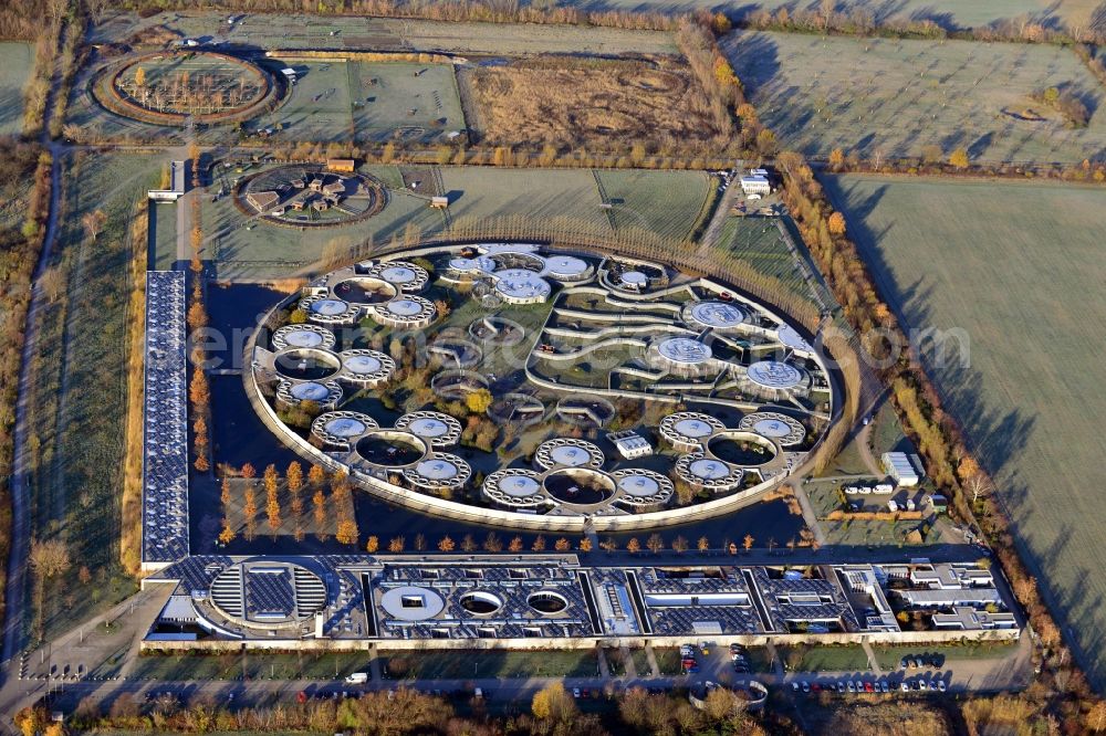 Aerial photograph Berlin - View of the newly built Berlin animal shelter. With an area of 16 hectares it is one of the largest animal shelters in Europe