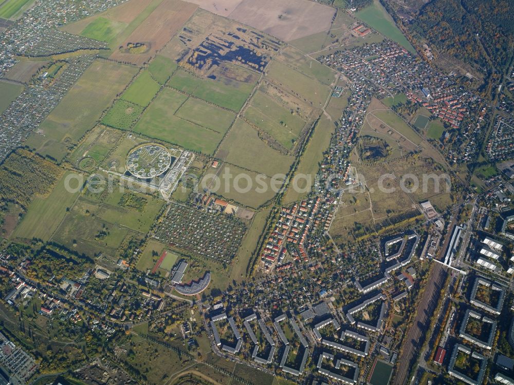 Aerial photograph Berlin - View of the newly built Berlin animal shelter. With an area of 16 hectares it is one of the largest animal shelters in Europe