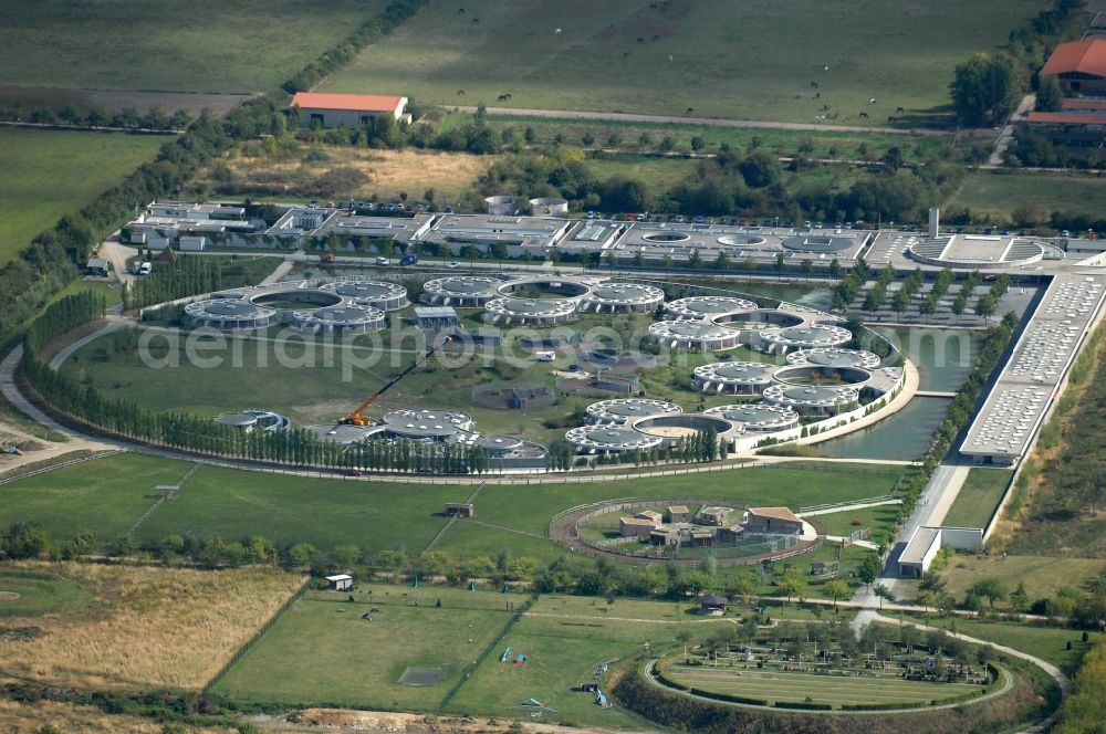 Aerial photograph Berlin - Site of the animal shelter, also known as the city of animals, destrict Hohenschoenhausen in Berlin in Germany