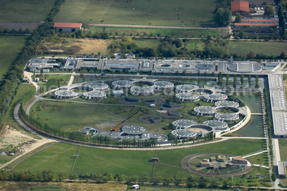 Berlin from above - Site of the animal shelter, also known as the city of animals, destrict Hohenschoenhausen in Berlin in Germany