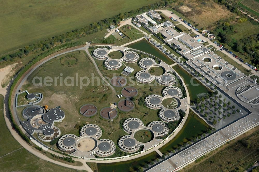 Berlin from above - Site of the animal shelter, also known as the city of animals, destrict Hohenschoenhausen in Berlin in Germany