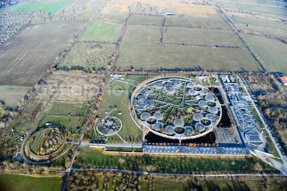 Aerial photograph Berlin - Site of the animal shelter, also known as the city of animals, destrict Hohenschoenhausen in Berlin in Germany