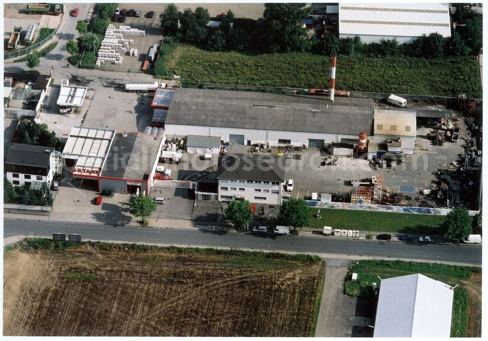 Aerial photograph Köln - Gelände der WERNER DIENER GmbH & Co KG an der Niederkasseler Straße in 51147 Köln.