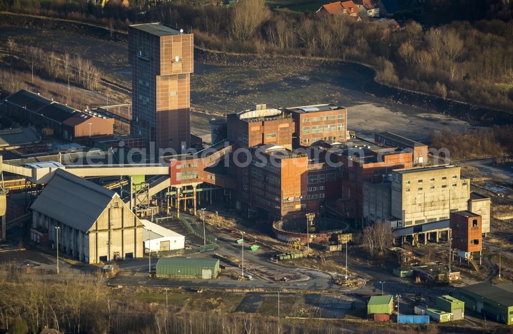 Hamm from above - Colliery Heinrich Robert mine in Hamm in the state of North Rhine-Westphalia