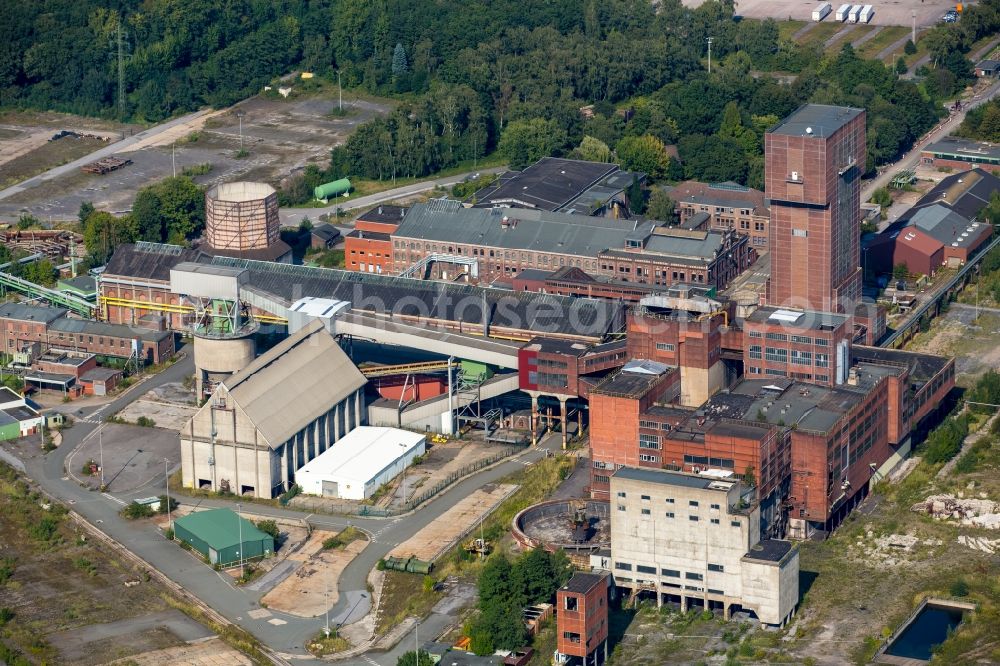 Hamm from the bird's eye view: Colliery Heinrich Robert mine in Hamm in the state of North Rhine-Westphalia