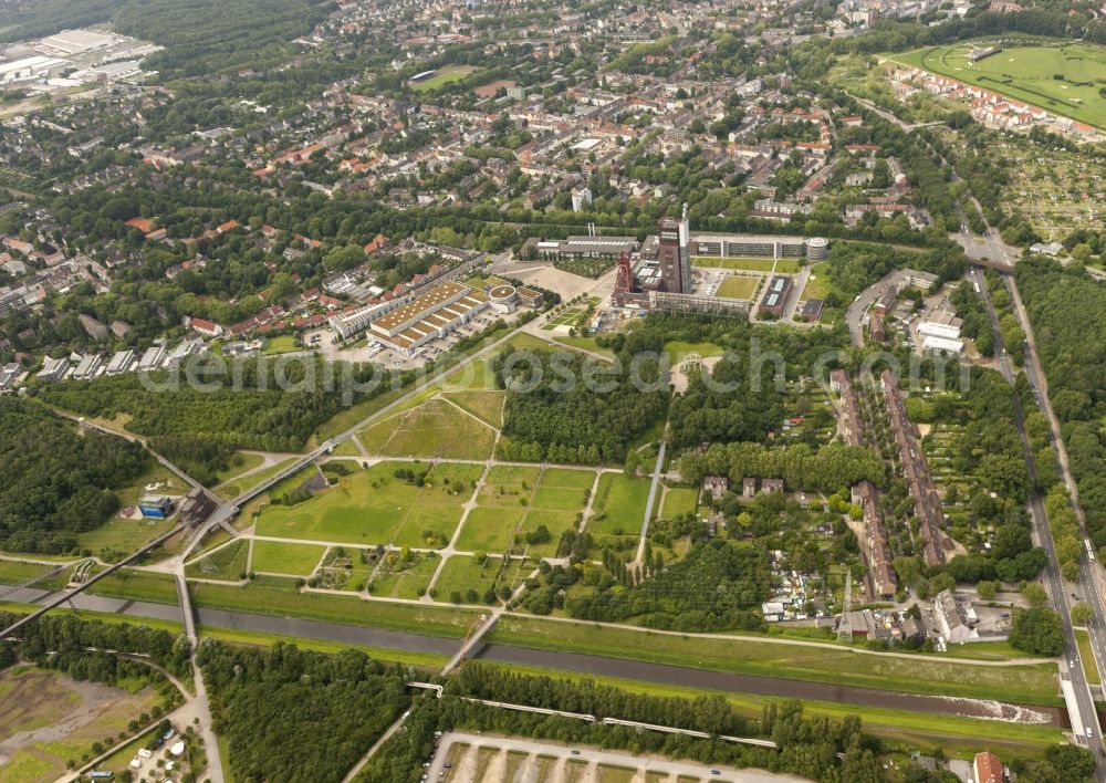 Gelsenkirchen from the bird's eye view: The North Star Mine is a former coal mine in Gelsenkirchen-Horst