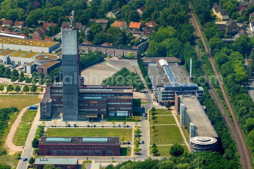 Gelsenkirchen from above - The North Star Mine is a former coal mine in Gelsenkirchen-Horst