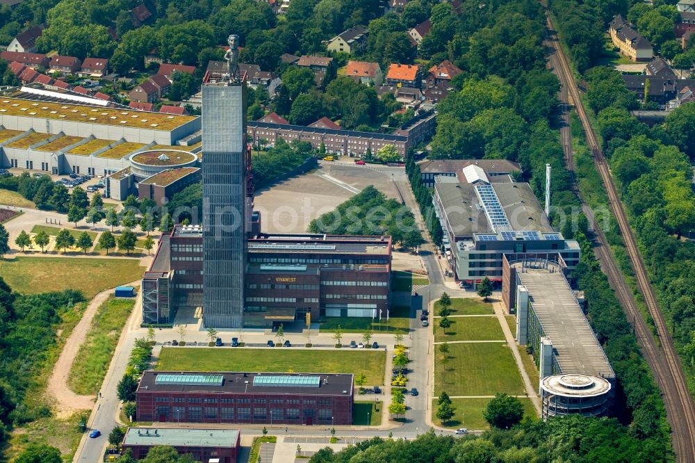 Gelsenkirchen from the bird's eye view: The North Star Mine is a former coal mine in Gelsenkirchen-Horst