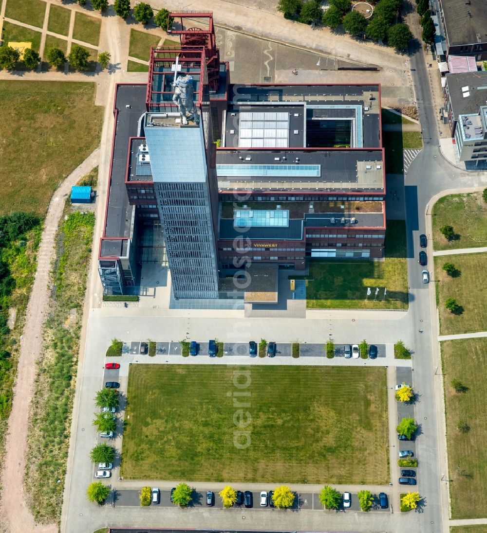 Gelsenkirchen from above - The North Star Mine is a former coal mine in Gelsenkirchen-Horst