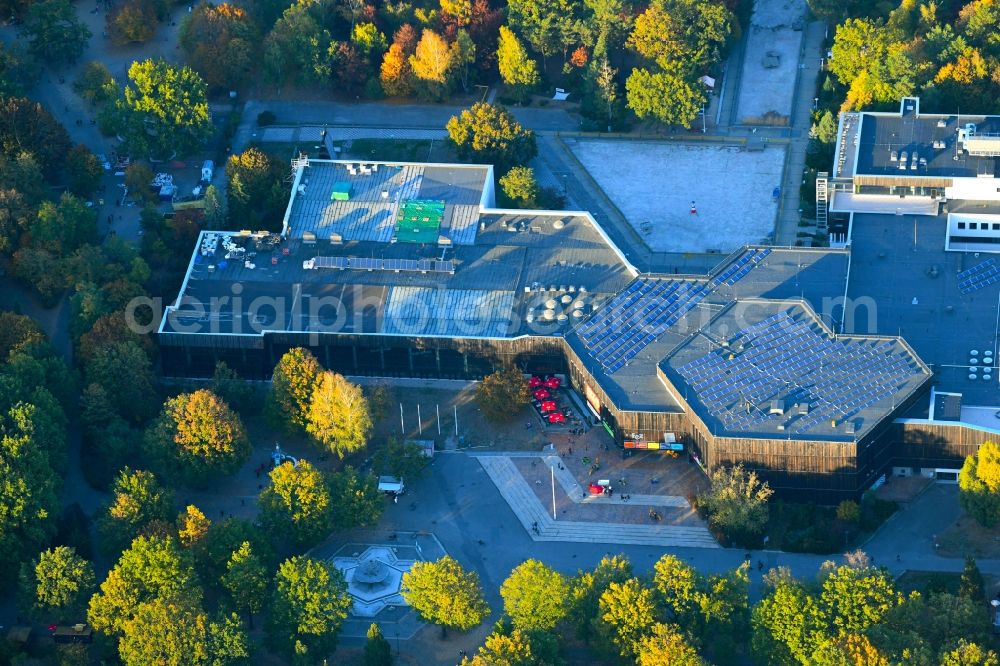 Berlin from above - View at the FEZ Leisure Centre in the Wuhlheide in the Koepenick district of Berlin