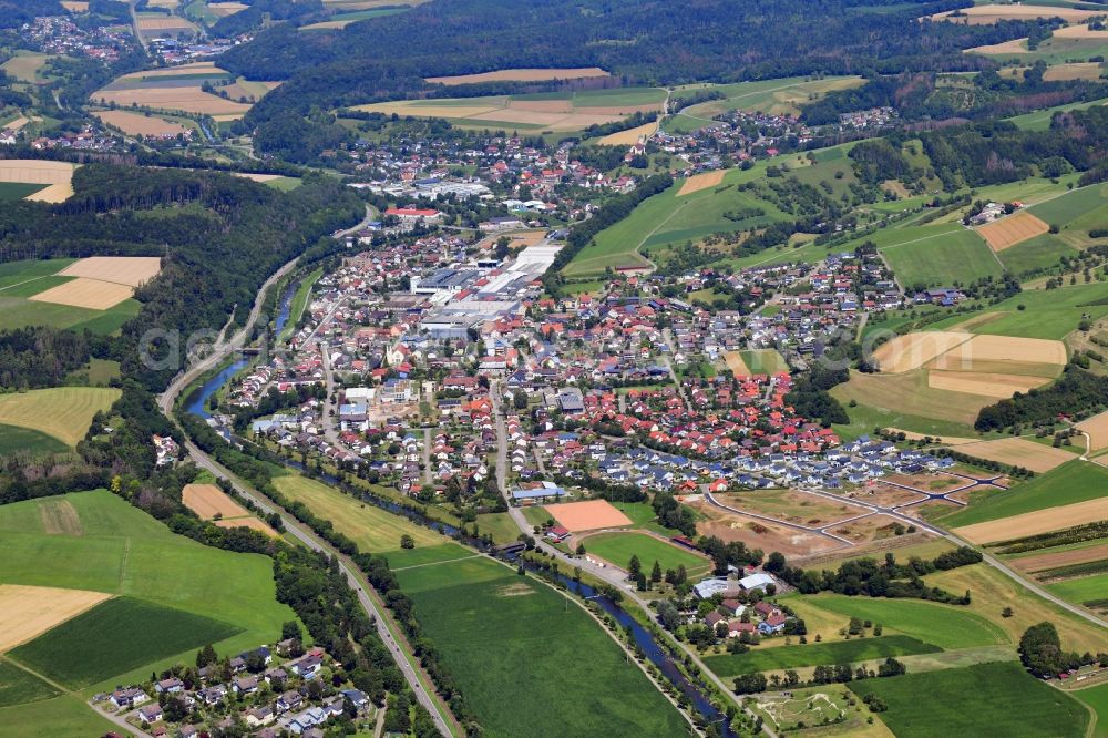 Aerial photograph Wutöschingen - Community Wutoeschingen in the state Baden-Wuerttemberg, Germany