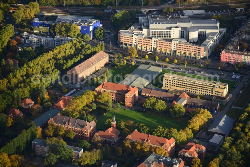 Aerial photograph Berlin - Federal counterterrorism center in Berlin Treptow