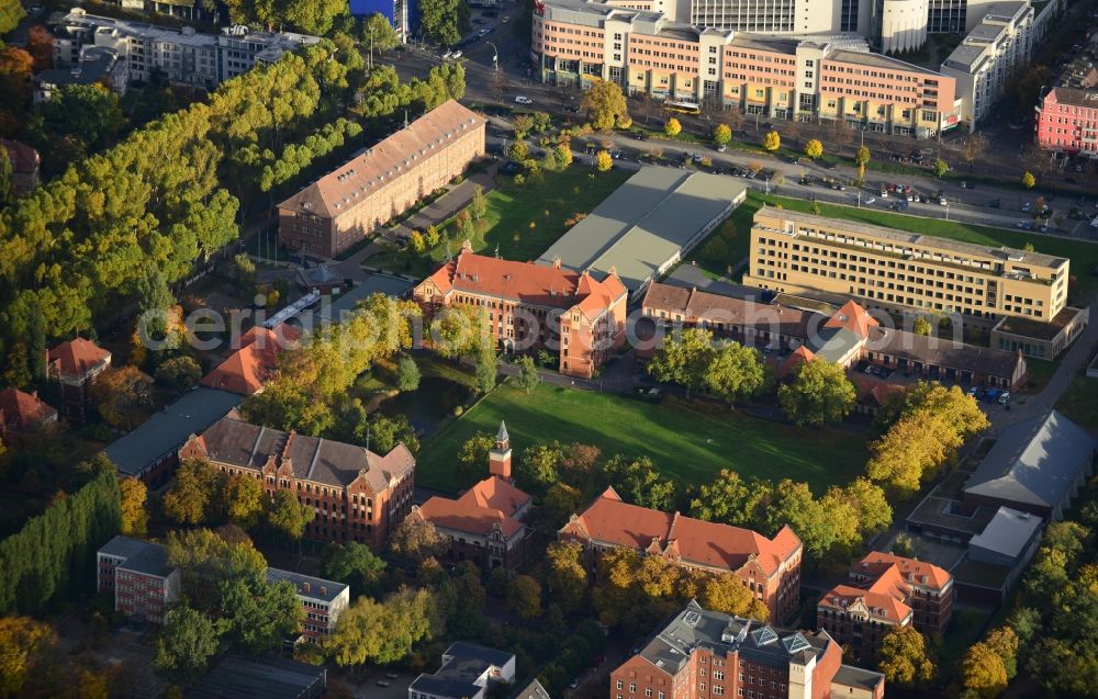 Berlin from above - Federal counterterrorism center in Berlin Treptow