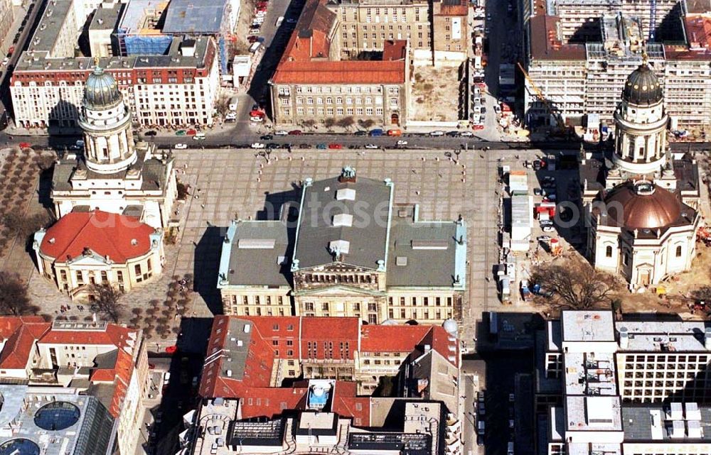 Berlin from above - Gendarmenmarkt Berlin