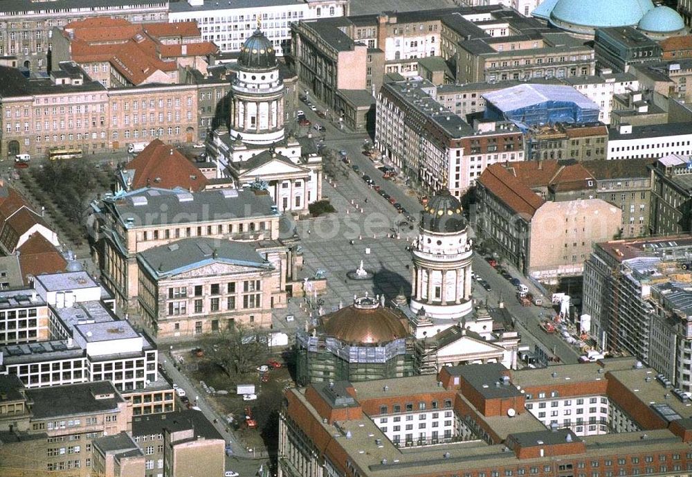 Aerial image Berlin - Gendarmenmarkt in Berlin-Mitte