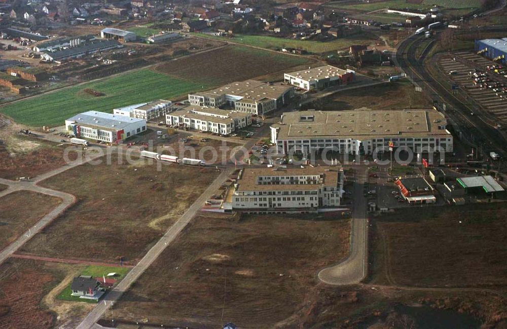 Aerial image Waltersdorf bei Schönefeld - Geplantes Wohnbebauungsgebiet am Gewerbegebiet Waltersdorf bei Schönefeld