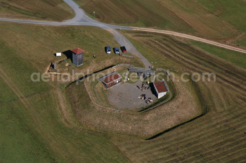 Aerial photograph Schopfheim - Gersbacher baroque fortifications in Schopfheim - Gersbach in the state Baden-Wuerttemberg