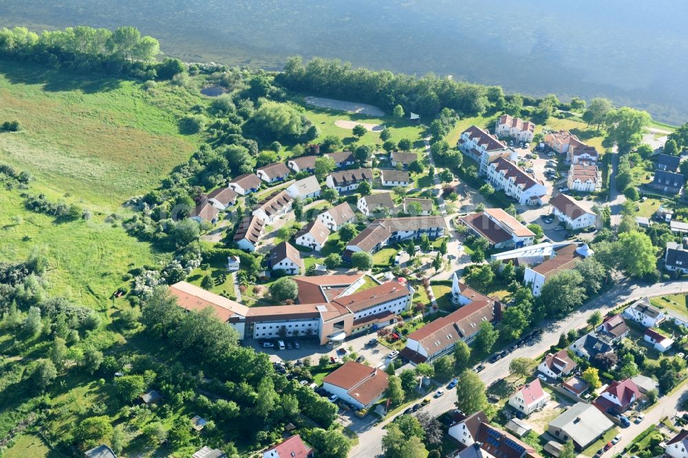 Rerik from the bird's eye view: City area with outside districts and inner city area in Rerik in the state Mecklenburg - Western Pomerania, Germany