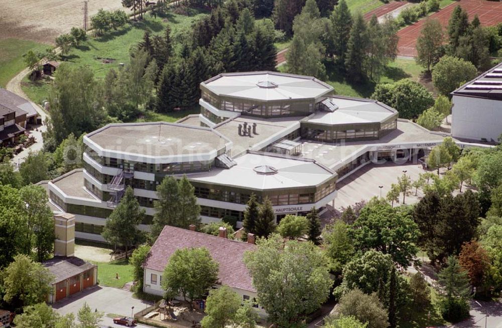 Aerial photograph Markt Indersdorf / Bayern - Gesamtschule in Markt Indersdorf, westlich von München 24.05.03