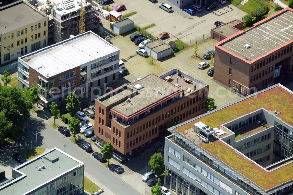 Aerial photograph Bochum - Commercial building of MARKUS GEROLD ENTERPRISE GROUP at the Lennershofstrasse in Bochum in the state North Rhine-Westphalia