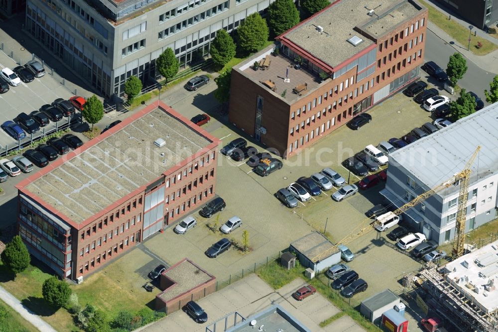 Aerial image Bochum - Commercial building of MARKUS GEROLD ENTERPRISE GROUP at the Lennershofstrasse in Bochum in the state North Rhine-Westphalia