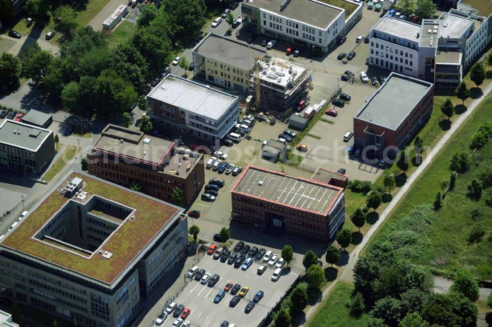 Aerial photograph Bochum - Commercial building of MARKUS GEROLD ENTERPRISE GROUP at the Lennershofstrasse in Bochum in the state North Rhine-Westphalia