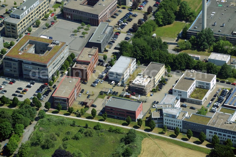 Aerial photograph Bochum - Commercial building of MARKUS GEROLD ENTERPRISE GROUP at the Lennershofstrasse in Bochum in the state North Rhine-Westphalia