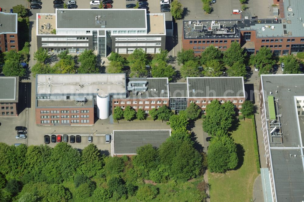 Aerial photograph Dortmund - Commercial building of MARKUS GEROLD ENTERPRISE GROUP on Martin-Schmeisser-Weg in Dortmund in the state North Rhine-Westphalia