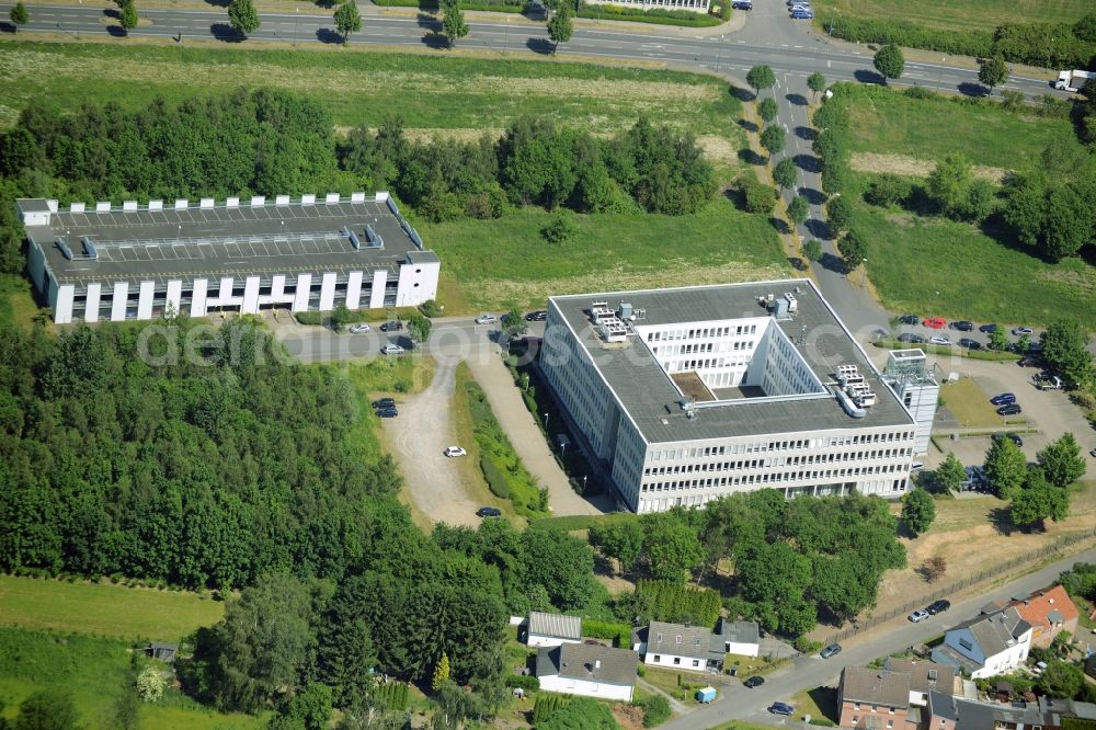 Aerial photograph Dortmund - Commercial building of MARKUS GEROLD ENTERPRISE GROUP on Sebrathweg in Dortmund in the state North Rhine-Westphalia