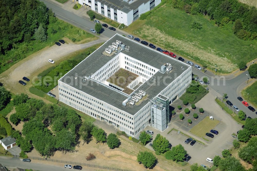 Dortmund from the bird's eye view: Commercial building of MARKUS GEROLD ENTERPRISE GROUP on Sebrathweg in Dortmund in the state North Rhine-Westphalia