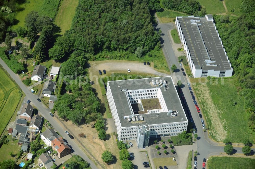 Aerial photograph Dortmund - Commercial building of MARKUS GEROLD ENTERPRISE GROUP on Sebrathweg in Dortmund in the state North Rhine-Westphalia