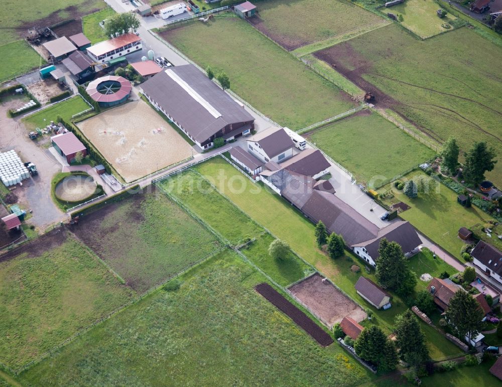 Aerial image Dobel - Gestuet Dobel in Dobel in the state Baden-Wuerttemberg