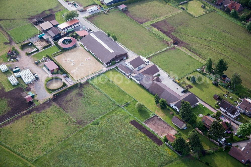 Aerial photograph Dobel - Gestuet Dobel in Dobel in the state Baden-Wuerttemberg