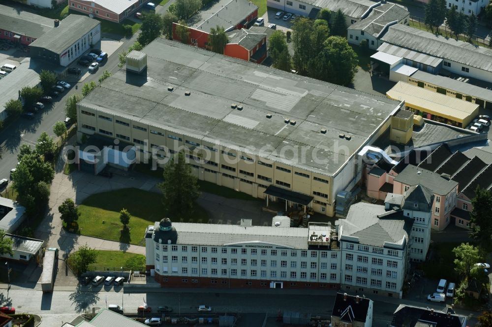 Aerial photograph Zeulenroda-Triebes - Health and medical center on Greizer Strasse in Zeulenroda-Triebes in the state Thuringia, Germany