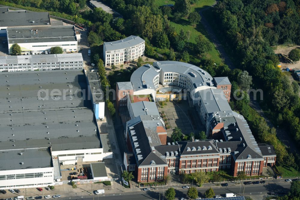 Aerial photograph Berlin - Health and medical center on Herzbergstrasse in Berlin Lichtenberg in the state Berlin, Germany