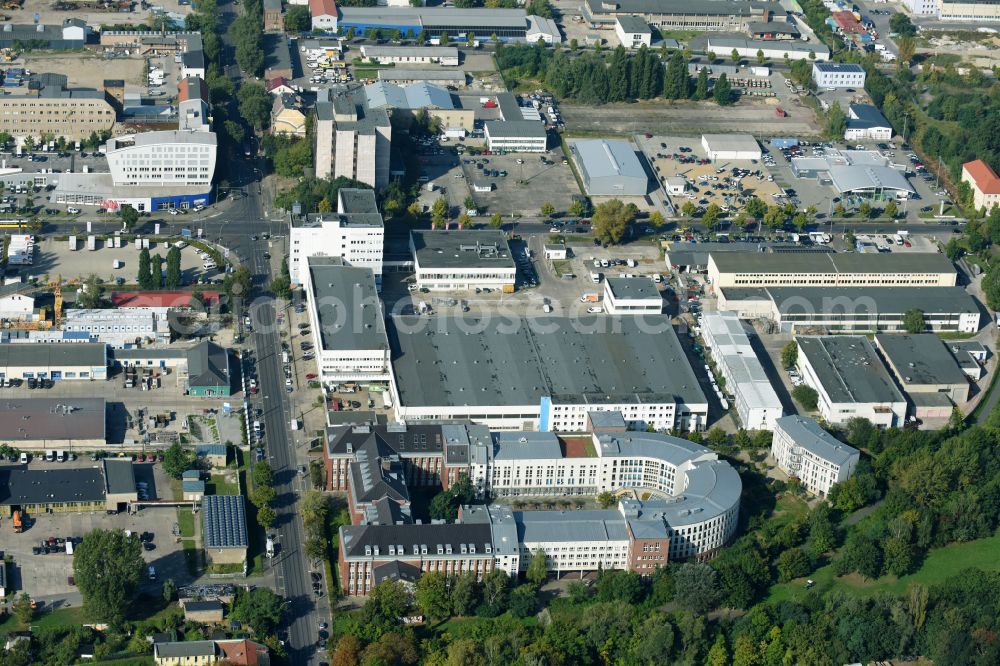 Aerial photograph Berlin - Health and medical center on Herzbergstrasse in Berlin Lichtenberg in the state Berlin, Germany